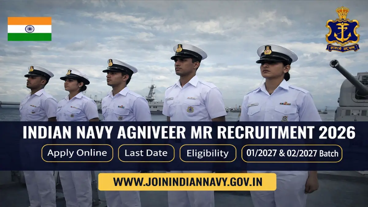 Indian Navy Agniveer MR Recruitment 2026
