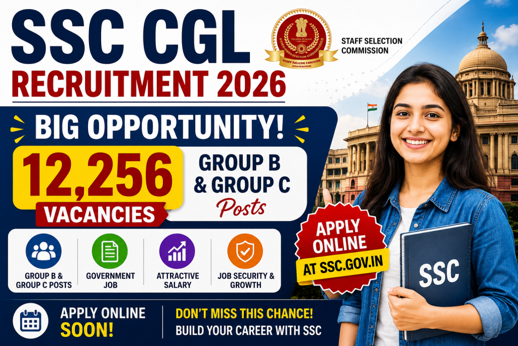 SSC CGL Recruitment 2026